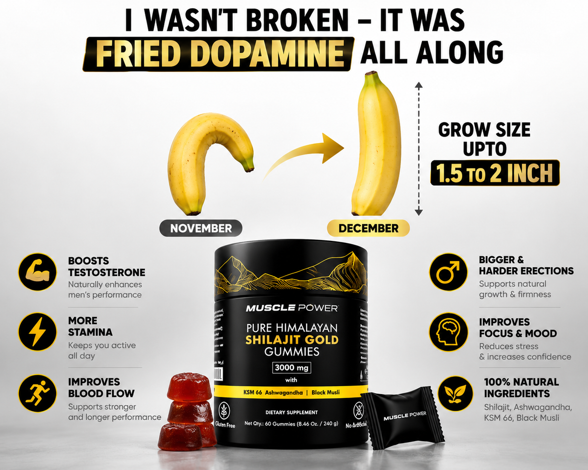 Muscle Power™  Pure Shilajit Gummies